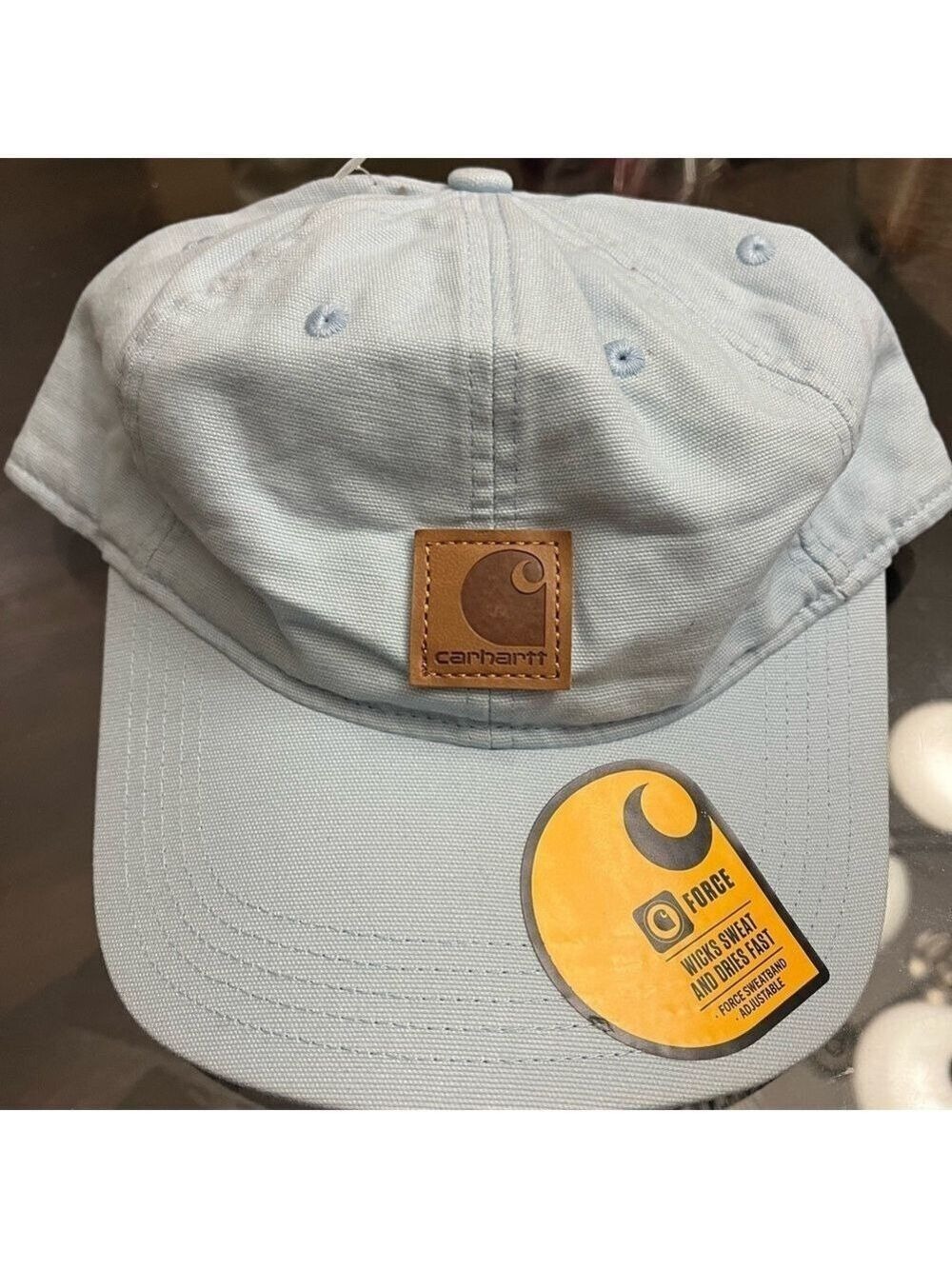 CARHARTT CANVAS LIGHT BLUE CANVAS CAP